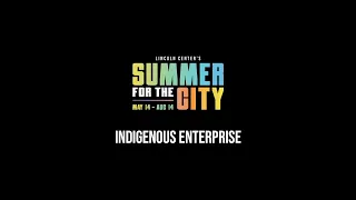 Indigenous Enterprise - Native American dance troupe LIVE at Lincoln Center's #SummerForTheCity