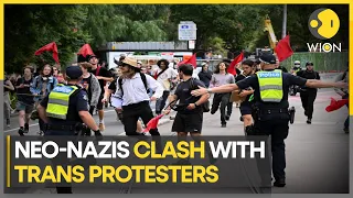 Transgender rights activists clash with Neo-Nazi's in Melbourne | Latest News | English News | WION