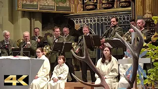 Hubertusmesse - 60-jähriges Jubiläum d. Jagdhornbläsergruppe Hochschwarzwald | Neustädter Münster 🇩🇪