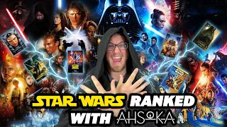 RANKING EVERY STAR WARS MOVIE & TV SERIES FROM WORST TO BEST INCLUDING AHSOKA