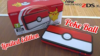 Nintendo 2DS XL Poke Ball Edition Unboxing + Gameplay