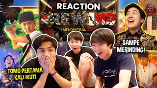 REACTION REWIND INDONESIA 2023! TOMO PERTAMA KALI IKUT, SAMPE MERINDING!!