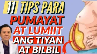 Sa Edad 35, 40 50 Pataas: 11 Tips Para Pumayat at Lumiit ang Bilbil at Tiyan By Doc Willie Ong