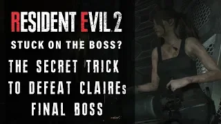 How To Beat Claire’s Final Boss In Resident Evil 2 Remake | RE2 Remake Hardcore Boss Hack