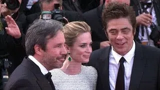 'Sicario' stars Blunt, Del Toro and Brolin on Cannes red carpet