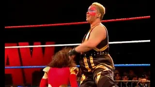 (720pHD): WWE RAW 12/11/95 - Aja Kong vs. Chaparita Asari