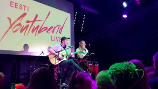 Liina Ariadne ja Martti Hallik – Süte peal sulanud jää @ Eesti YouTuberid LIVE erikruiis 2017