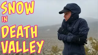 Snow Falling on the Abandoned Viking Mine Camp (Death Valley Solo 4/6)