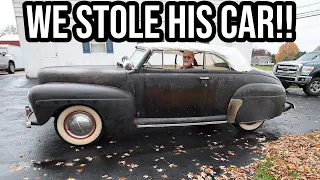 We STOLE and Revived a 1947 Ford Custom - Ultimate Surprise