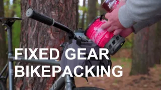 Fixed gear bikepacking trip in Russia