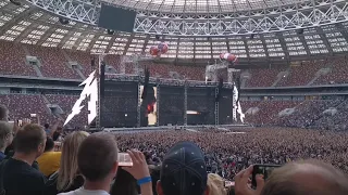 Metallica. Intro. Hardwired... Moscow. Лужники 21.08.2019.