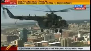 Russia Military Parade - Victory Day 70 - Novosibirsk May 9, 2015