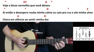 Como tocar "Blusa Vermelha" no violão - Guarânia