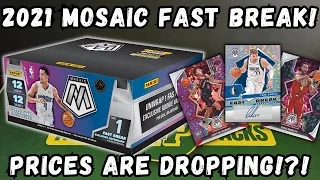 BIG ROOKIE HIT! 2022-22 Panini Mosaic Basketball Fast Break Hobby Box