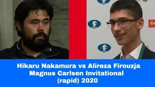 Don't Blink While Watching This Video | Nakamura vs Firouzja: Magnus Carlsen Invitational 2020