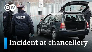 Car crashes into German chancellery | DW News