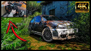 Rebuilding a Volkswagen Golf Mk4 R32 650HP - Forza Horizon 5 | Steering Wheel Gameplay | 4K