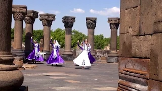 Армения. Храм Звартноц. Здесь крестилась Армения. В Армению на машине. Путешествуем сами