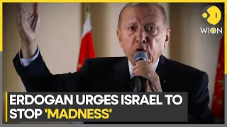 Israel-Palestine war: Largest pro-Palestine rally | Turkiye president joins rally WION