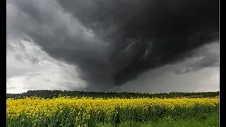 Unwetter mit Hagel in Hamburg / Hagelgewitter mit hoher Blitzrate / Dokumentation