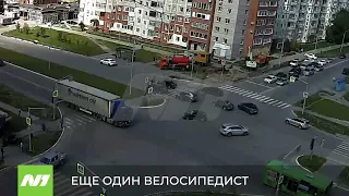 Велосипедист врезался в авто. Нижневартовск
