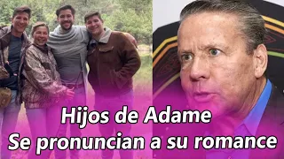 Hijos de Alfredo Adame se pronuncian ante nuevo romance del actor