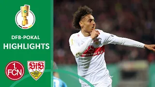 Substitution Goal Saves VfB! | FC Nürnberg vs. Stuttgart 0-1 | Highlights | DFB-Pokal Quarter-Finals