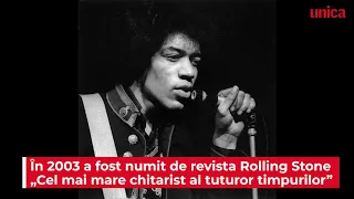 Jimi Hendrix, unul dintre cei mai buni chitariști ai tuturor timpurilor