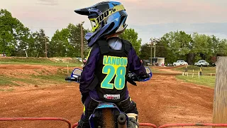 Landon’s race at Daniels Ridge MX 4/27/24