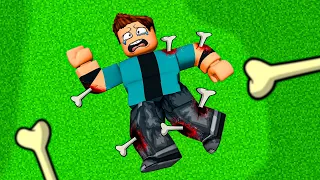 Quebrei TODOS meus OSSOS no ROBLOX! | Broken Bones IV