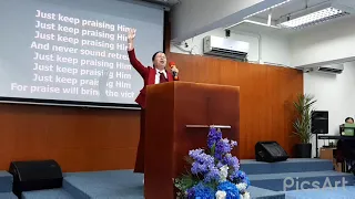 JUST KEEP PRAISING HIM (SONG LEADING BY SIS GRACE MAGBANUA)