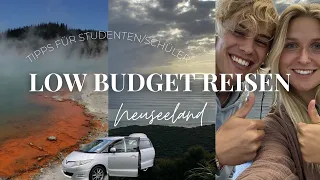 Low Budget Reisen in Neuseeland - Van Life: TOP Tipps für Studenten & Schüler für günstiges Reisen