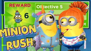 Minion Rush Fluffycorn Carl and Lucy and Cupid costumes Power Ops rewards prize pods minions game