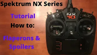 Spektrum NX Setup: Flaperon and Spoilers (NX6/NX8/NX10)