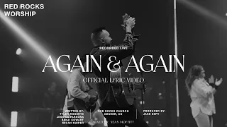 Red Rocks Worship - Again & Again (Official Lyric Video)