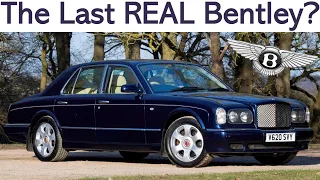 Is The Bentley Arnage The Last REAL Bentley? (1999 Arnage Red Label Road Test)