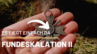 Fundeskalation beim Sondeln Teil 2!!! Ausrüstung der Wehrmacht, Orden und Silber gefunden!