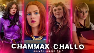 CHAMMAK CHALLO X MARVEL LADIES💞|MARVEL LADIES EDIT❣️|#shorts #marvelladies #marvel #statusvideo