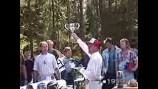 Подводная охота. Кубок Балтики 1999. Озеро Копанское.