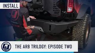 The ARB Trilogy: Part Two / 21+ #FordBronco ARB Rear Bumper Install!