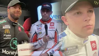 Denny Hamlin Comments On Charters, Bubba Wallace On Zane Smith Wreck, And Ty Gibbs On Dover Result