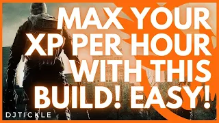 MAX XP PER HOUR EASY WITH THIS BUILD! THE DIVISION 2!