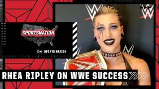 Rhea Ripley on feud with Charlotte Flair and recent WWE success | SportsNation