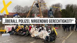 11.01.2023 #Lützerath «Überall Polizei, nirgendwo Gerechtigkeit!»