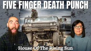 Five Finger Death Punch - House Of The Rising Sun (REACTION) with my wife