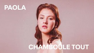 Paola - Chamboule tout (Lyrics video)