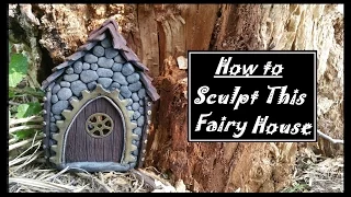 Polymerclay Fairy House Tutorial