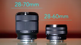 Sony A7 Kit Lens Battle - 28-70 mm F3.5-5.6 vs 28-60 mm F4.0-5.6 - image comparison