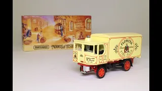 Matchbox Models Of Yesteryears 1929 Garrett Steam Wagon "Flowers" 1/43 Scale