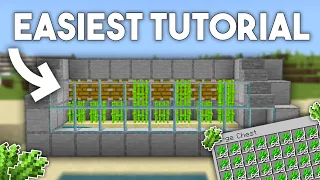 Easiest Automatic SUGAR CANE Farm Minecraft 1.20